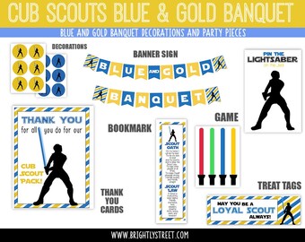 cub scouts blue and gold banquet invitations star wars theme etsy banquet invitations