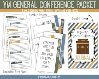 LDS General Conference Kits for Young Men
