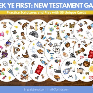 New Testament Game: Seek Ye First Inspired by Spot It image 4