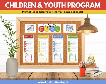 LDS Children and Youth Program Set & Make Goals Printable LDS Primary