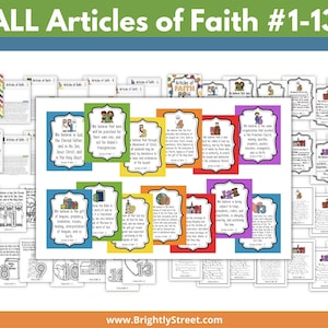 The Articles of Faith #1-14 ALL 117 Pages!