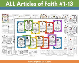 The Articles of Faith #1-14 ALL 117 Pages!