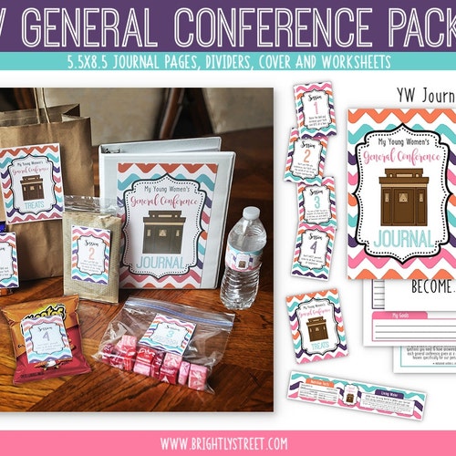 General Conference Activity Packet Etsy