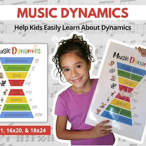 Music Dynamics: Teaching Children About Dynamics Visual Aids