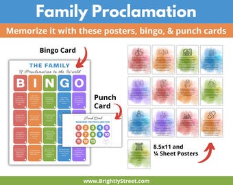 The Family: A Proclamation to the World MEMORIZE IT! Latter-day Saints