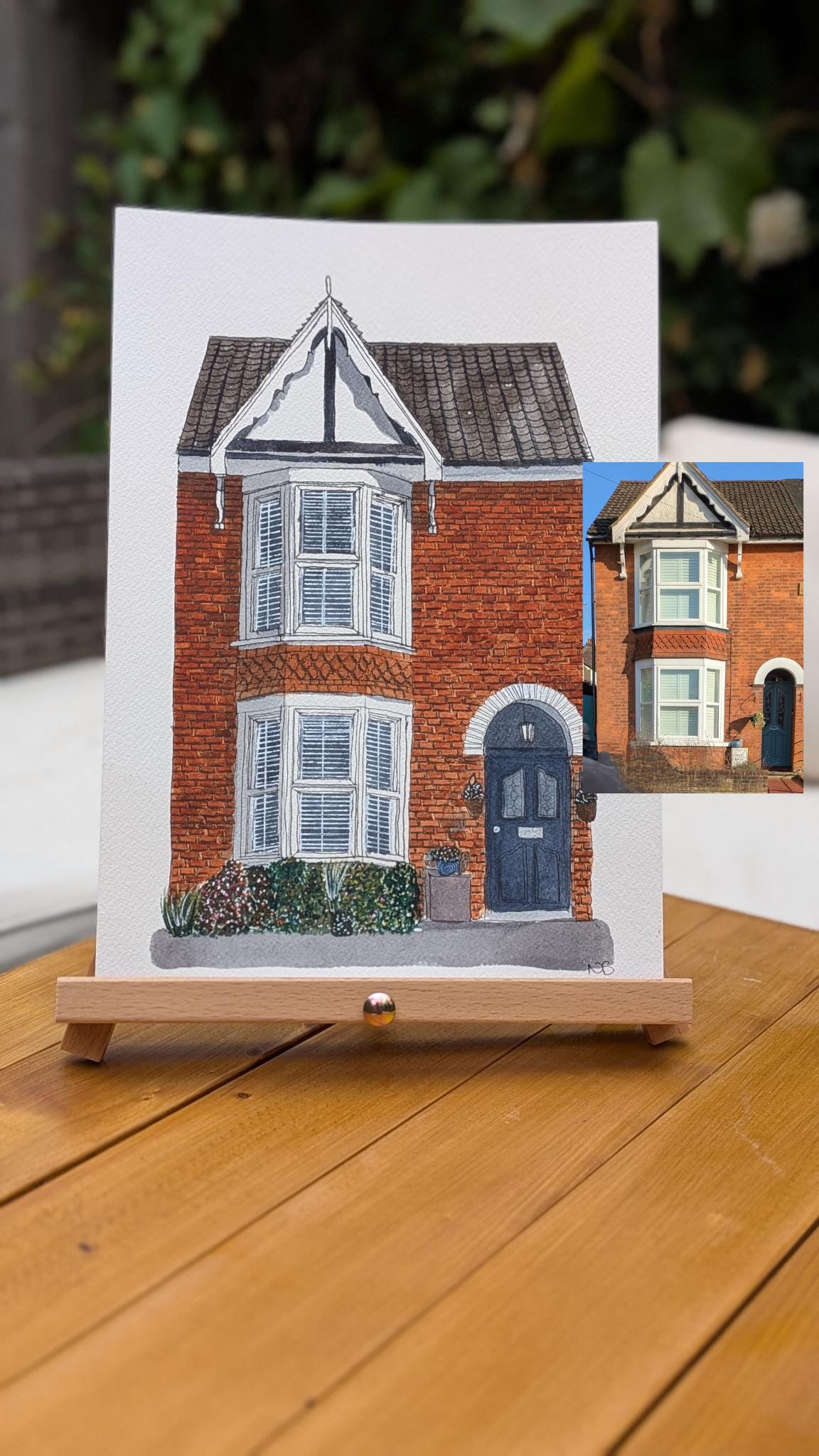 Bespoke House Illustration – Custom Commission
