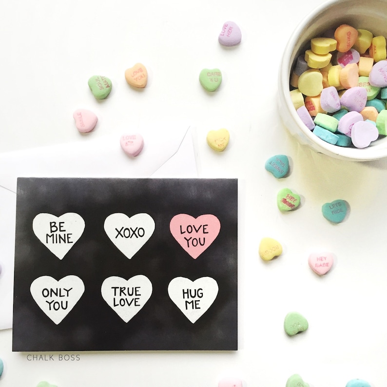 Valentines card handmade Card for Husband Card for Wife Love you Card Valentines Day Card for Husband Blank card for Valentines