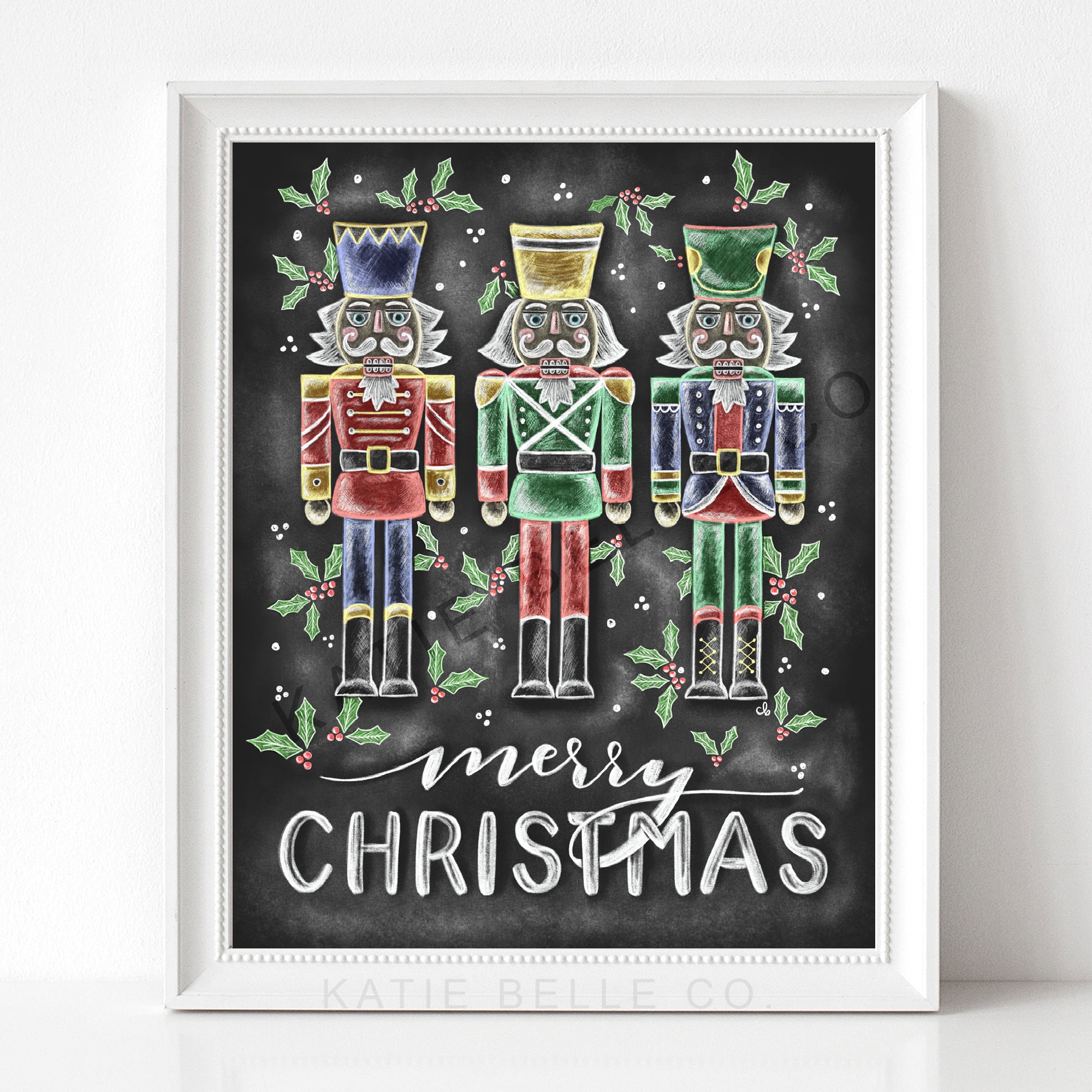 ダイヤモンドアートクラブ　Christmas Nutcrackers DTZ13.019P_Simulation-