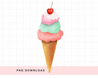 IJs PNG, Ice Cream Party, PNG-sublimatie, ijshoorntje, ijs, ijs, illustraties ijs, pastelroomijs, zomer clipart