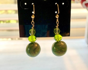 Peridot Parade Earrings