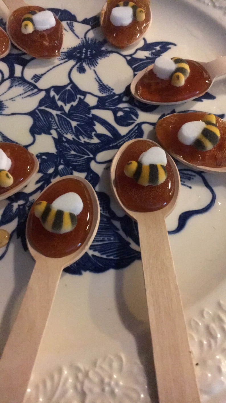 Honey tea spoon favors gifts wedding shower stocking image 0