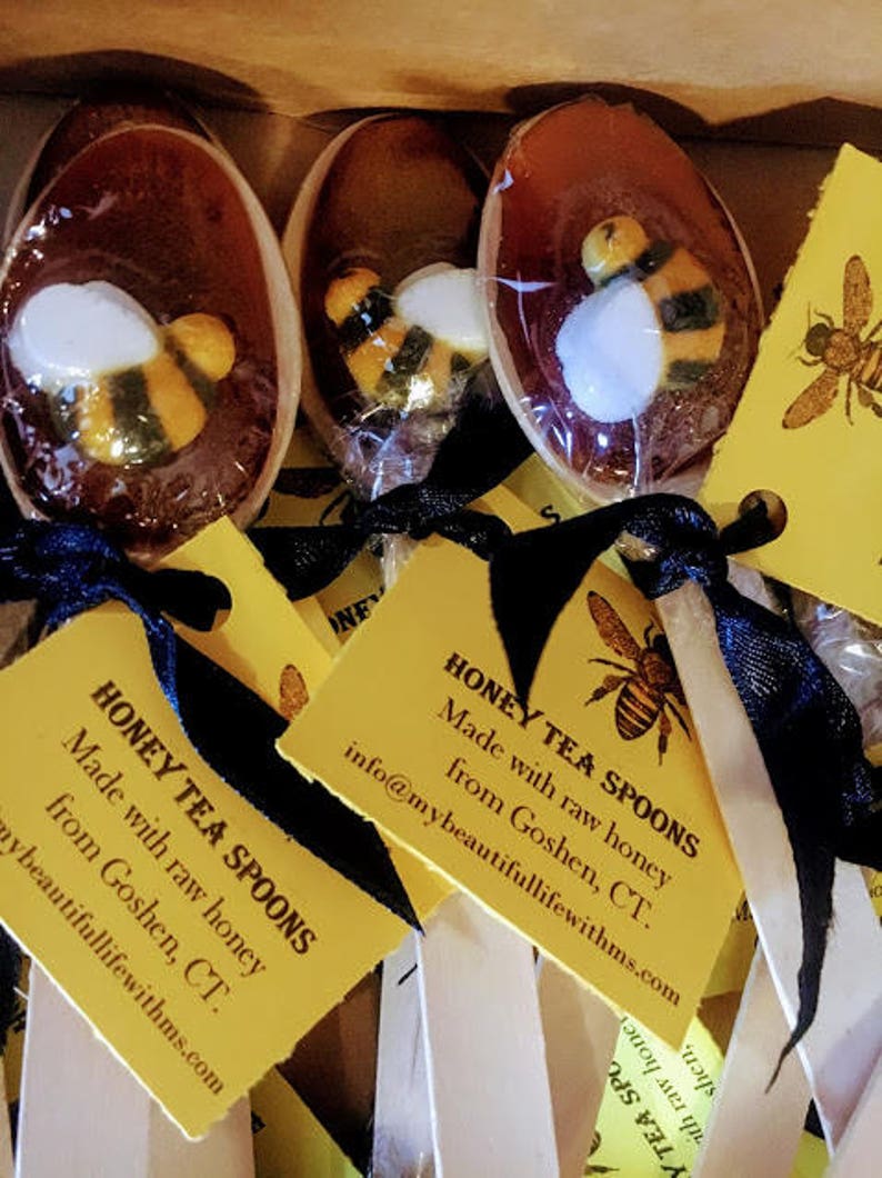 Honey tea spoon favors gifts wedding shower stocking Etsy