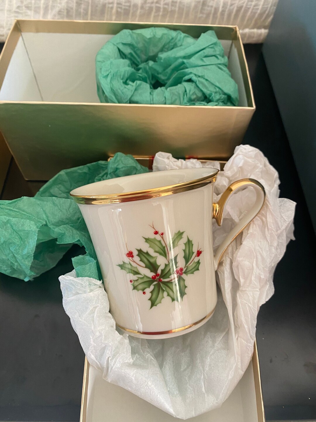 Lenox Holiday Mugs New in Box 2 Mugs per Box - Etsy