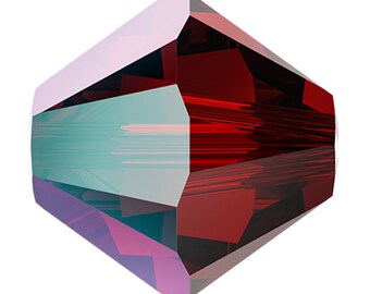 サイアムシマー（208 SHIM）ダークレッド純正スワロフスキー5328