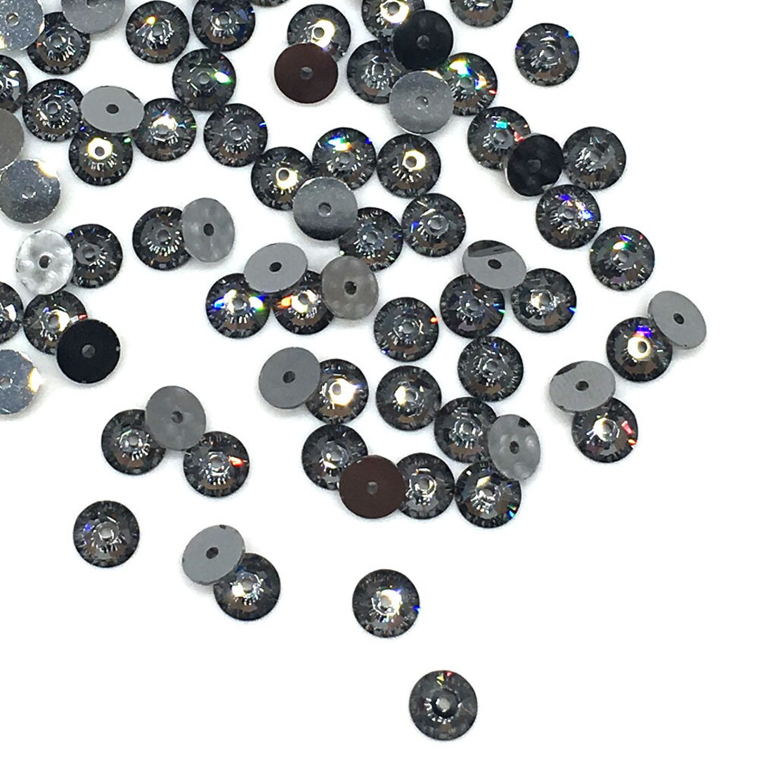Crystal Silver Night (001 SINI) Black Swarovski 3188 XIRIUS Lochrose ...