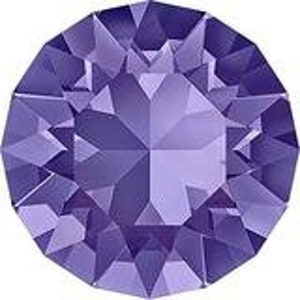 Tanzanite (539) - Factory Pack Swarovski 1088 XIRIUS Chaton Pointed Back Round Crystal navy purple Rhinestones PP14-SS39 (2mm to 8mm)