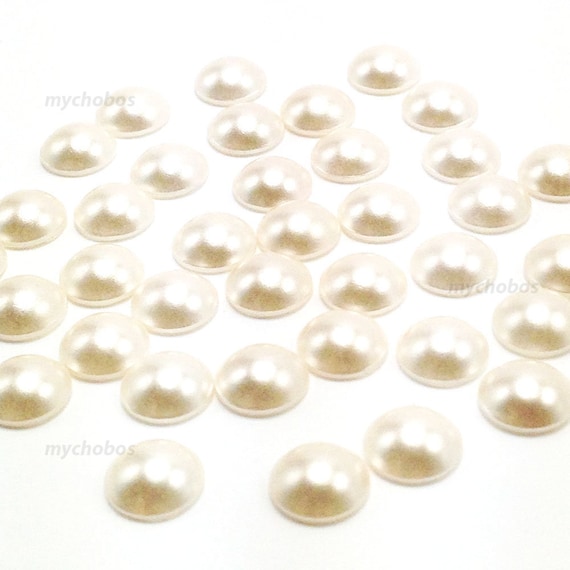 Crystal White Pearl (001 650) Swarovski 2080/4 Cabochon