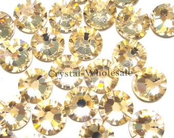 Silk (391) Swarovski 2088 XIRIUS 34ss Crystal Flatback No-Hotfix Rhinestones Nail Art 7mm ss34 ** Free Shipping to US