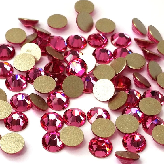 【未開封】Swarovski XIRIUS Rose SS 12 & SS 30 Rose (209) Swarovski 2088 XIRIUS 12ss Crystal Flatback No-hotfix