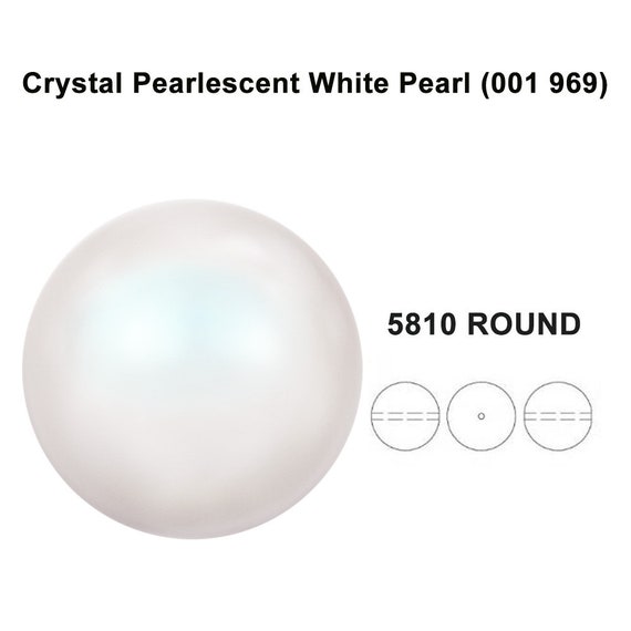 Crystal Pearlescent White (001 969) Genuine Swarovski 5810