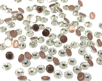 Crystal (001) Swarovski 2078 XIRIUS / 2038 Xilion Flatbacks HOTFIX Iron-on Rhinestones clear * No Tariffs to US * Pick Size & Quantity