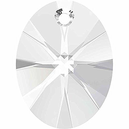 クリスタル（001）クリアスワロフスキー6028 XILIONオーバル