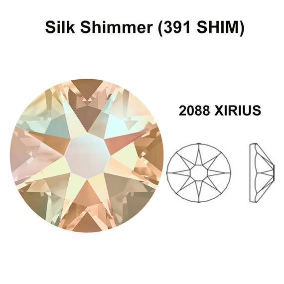 Silk Shimmer (391 SHIM) Swarovski 2088 XIRIUS 20ss Crystal