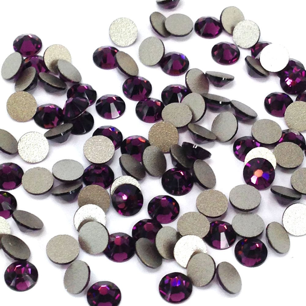 Amethyst (204) Swarovski 2000 3ss Crystal Flatbacks No-hotfix ...
