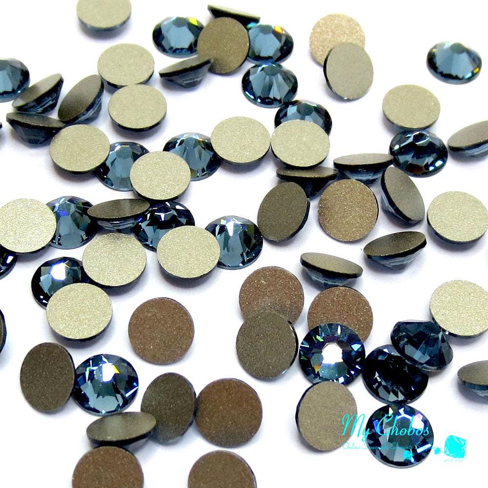 SWAROVSKI ベアー Denim Blue (266) Swarovski 2088 XIRIUS 34ss Crystal Flatback No