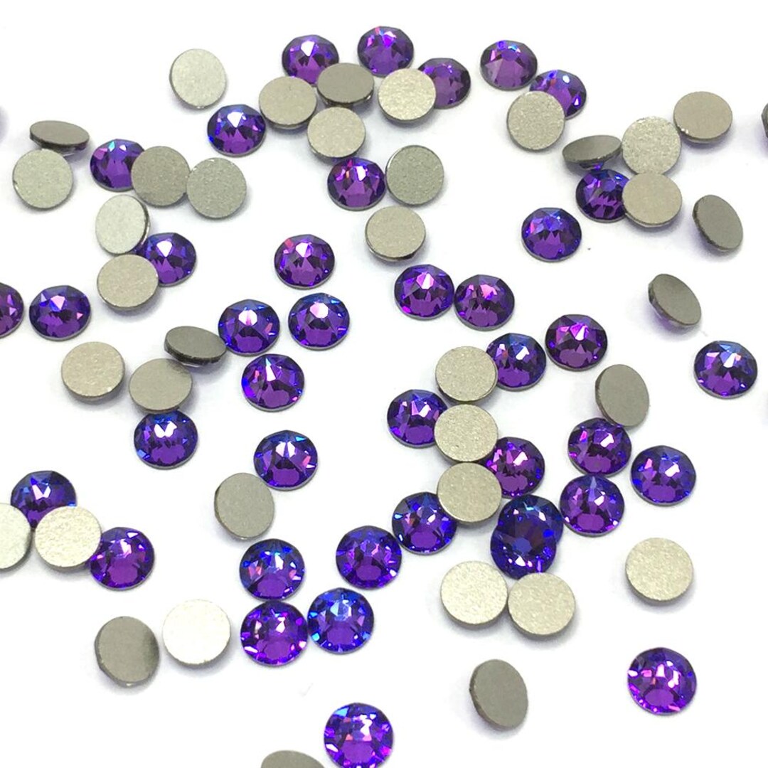 Crystal Heliotrope (001 HEL) Swarovski 2058 Flatbacks No-hotfix