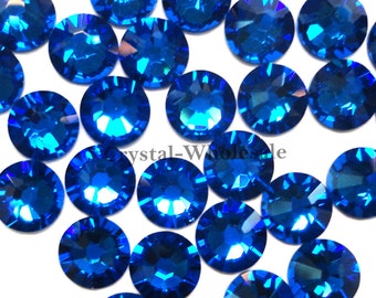 Capri Blue (243) Swarovski 2088 XIRIUS 34ss Crystal Flatback No-Hotfix Rhinestones Nail Art 7mm ss34 ** Free Shipping to US