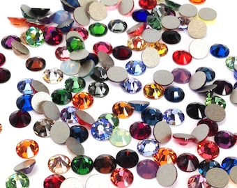 IHC/I Heart Crystals Ocean Blue Delite 2088 Austrian Crystal Flatback Rhinestones – 12ss, 16ss, 20ss, 30ss