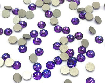 Crystal Heliotrope (001 HEL) Swarovski 2088 XIRIUS 34ss Flatbacks