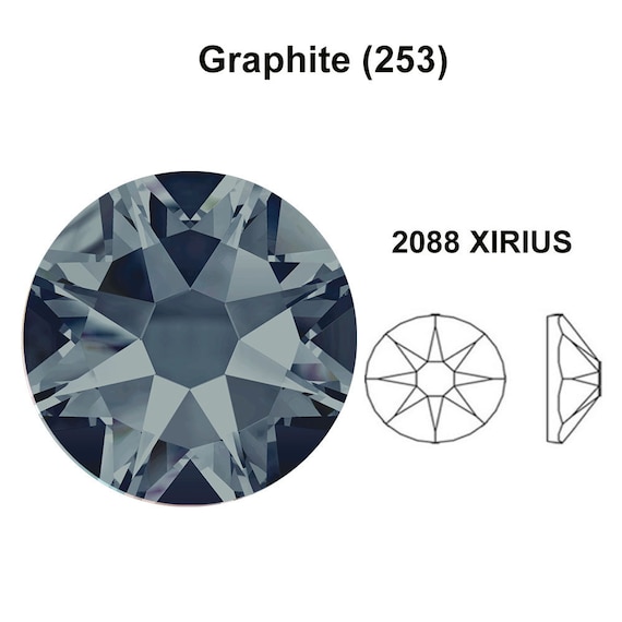  36 pcs Crystal (001) clear Swarovski NEW 2088 Xirius 30ss Flat  backs Rhinestones 6.4mm ss30