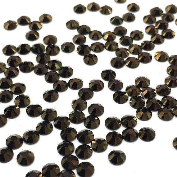 36 Pcs - Jet Nut (280 Nut) Swarovski 2078 XIRIUS 34ss Crystal