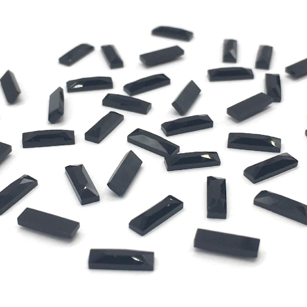 10個入り - スワロフスキー 2555 バゲットクリスタル フラットバック
