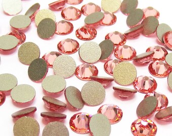 Rose Peach (262) Swarovski 2088 XIRIUS 30ss Crystal Flatback No