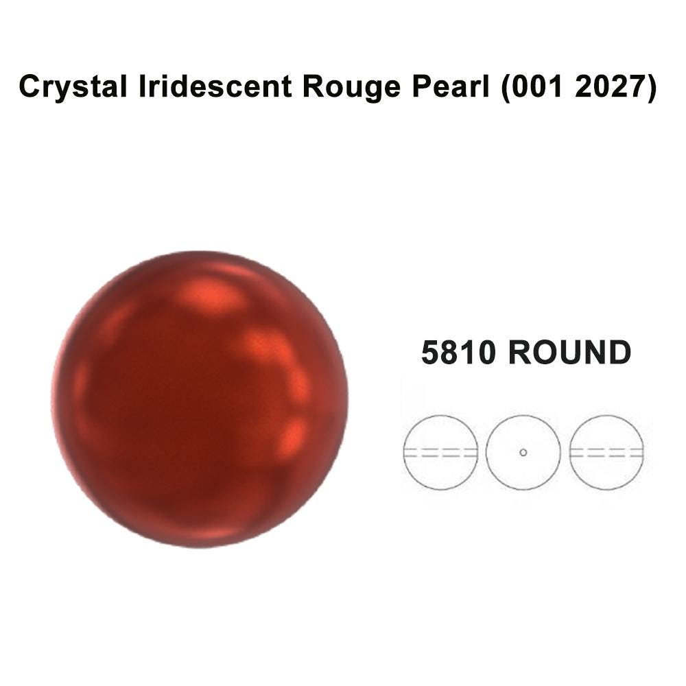 Crystal Iridescent Rouge (001 2027) Red Genuine Swarovski 5810
