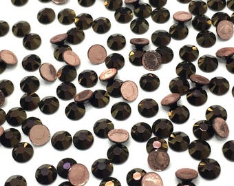 36 Pcs - Jet Nut (280 Nut) Swarovski 2078 XIRIUS 34ss Crystal