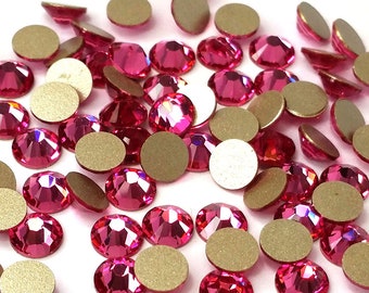 Rose (209) Swarovski 2088 XIRUS 30ss Crystal Flatback No-hotfix