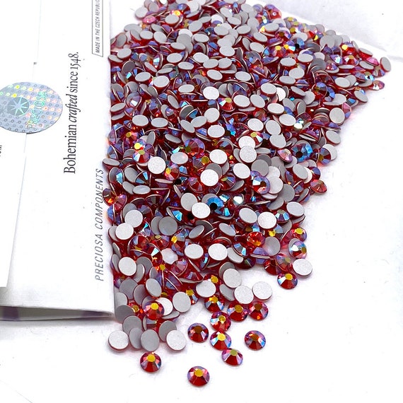 Preciosa Maxima Round Flatback Rhinestone for Nail Art / Crystal