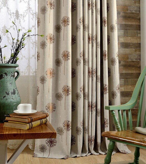 A Pair of Custom Curtain Panels Made to Order. 80 Light Etsy