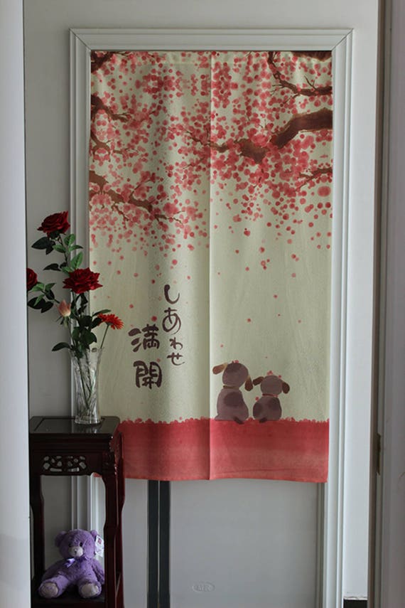 Indien Coton Minuscule Fleur Imprimé Rideau Porte Fenêtre Housse Pendant  Tapissé