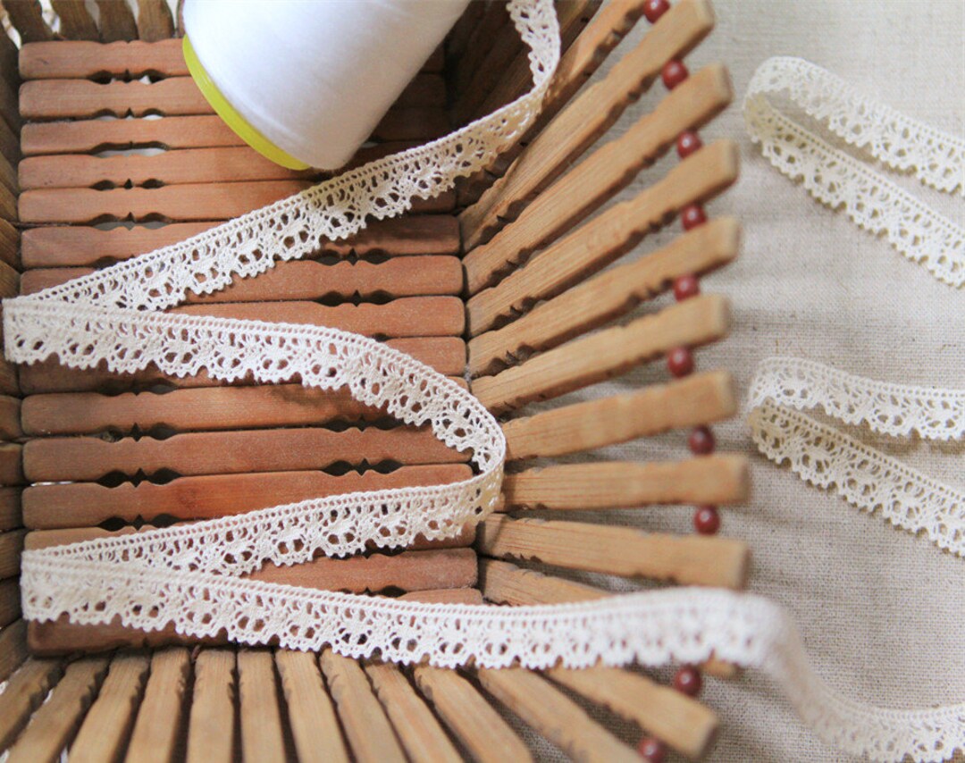 1CM Wide Rainbow Lace Ribbon - 10 Yards Stretch Elastic Double Ruffle Trim For DIY Crafts