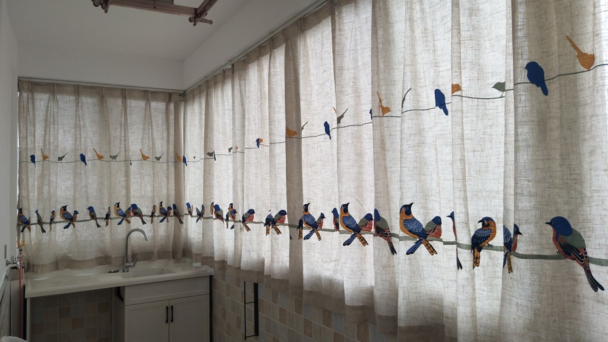 A Pair of Custom Curtains Made to Order up to 104l Etsy Ireland