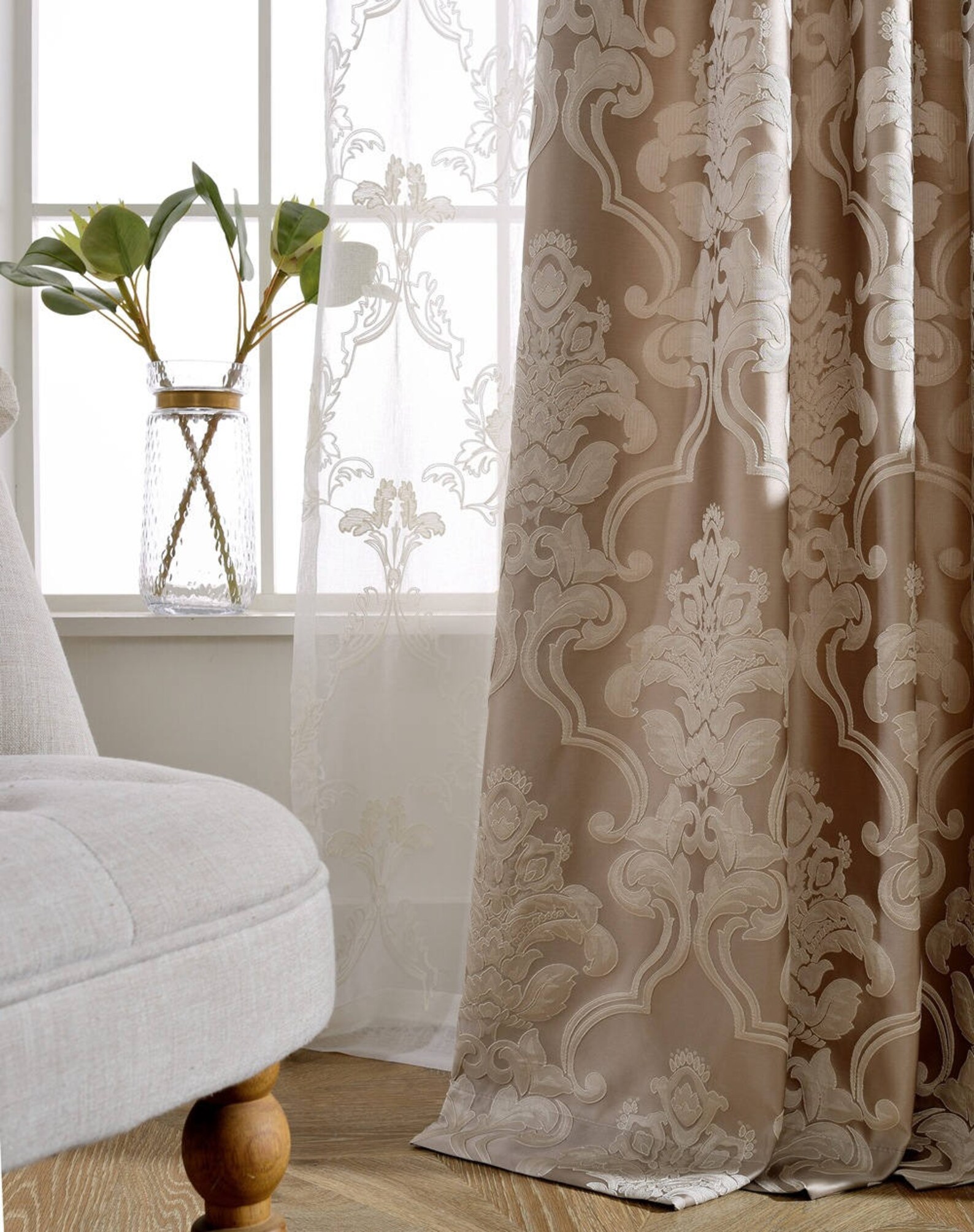 A Pair of Custom Curtains Made to Order up to 104l. Etsy