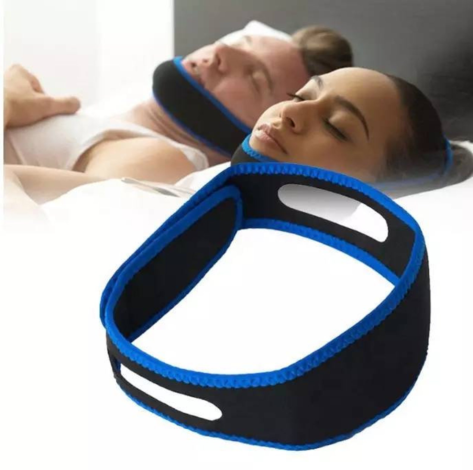 2 Sleep Apnea Chin Strap Masks a Cpap or Bipap First Etsy