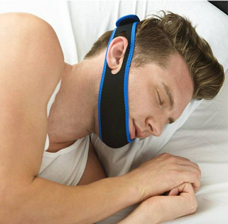 2 sleep apnea chin strap masks a cpap or bipap first Etsy