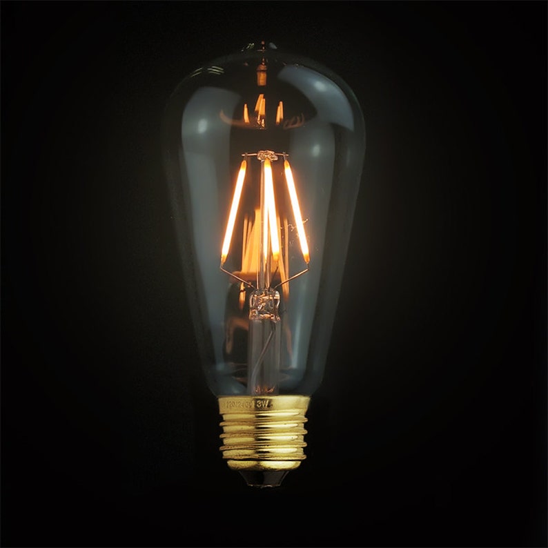 E27 LED Edison Filament Light Bulb 110v-220v  Edison Squirrel image 0