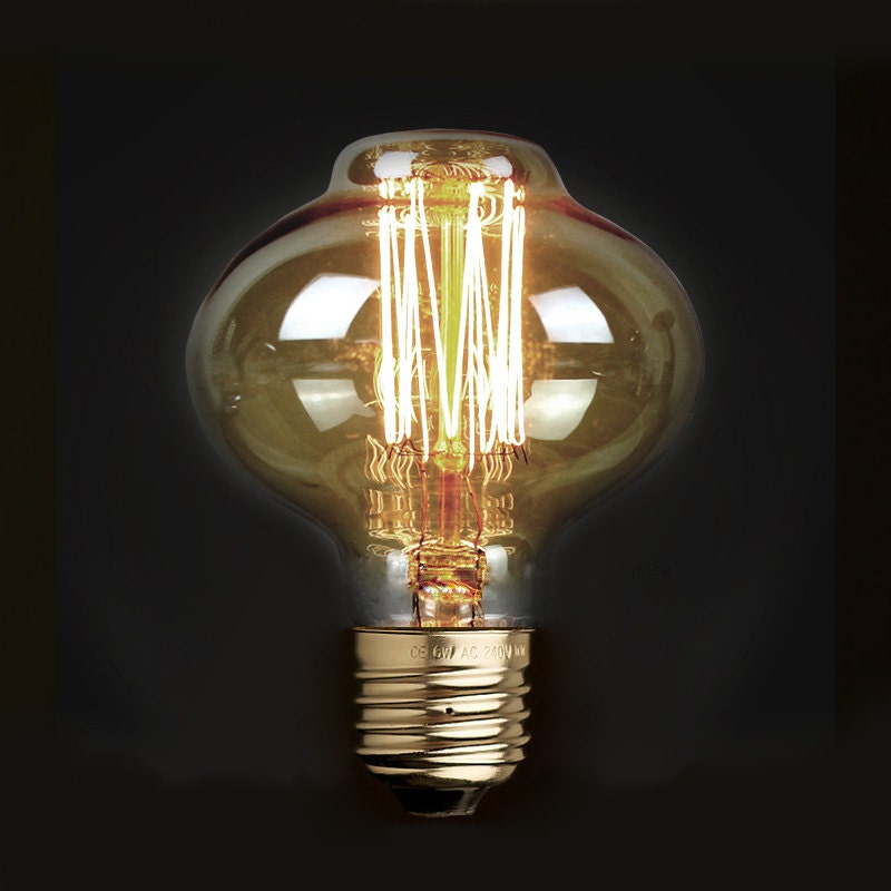 Unique Bowl shape Edison bulb E27 Edison light bulbs 220V Etsy